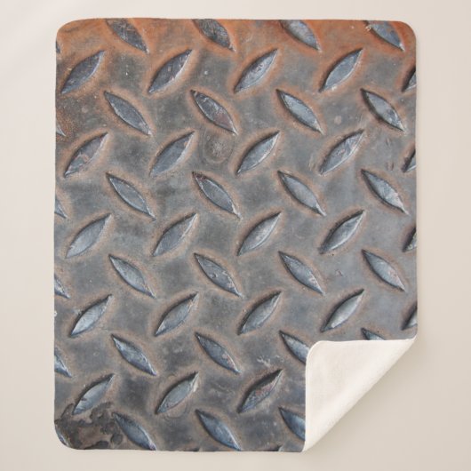 Couverture Sherpa arrière - plan diamant, surf en acier soudé (Devant)