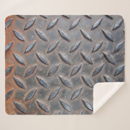 Couverture Sherpa arrière - plan diamant, surf en acier soudé (Devant (Horizontal))