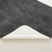Couverture Sherpa Arrière - plan en cuir texture (3/4)