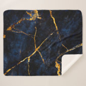 Couverture Sherpa Arrière - plan en marbre bleu, sla en marbre itali (Devant (Horizontal))