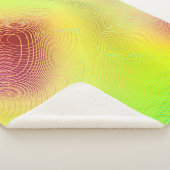 Couverture Sherpa arrière - plan flou abstrait. pat graphique multic (3/4)