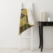 Couverture Sherpa Arrière - plan géométrique Abstrait. maillage hexa (En situation)