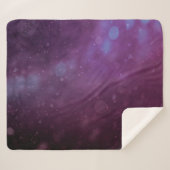 Couverture Sherpa arrière - plan motif Abstrait violet (Devant (Horizontal))