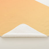 Couverture Sherpa Arrière - plan orange et jaune (3/4)
