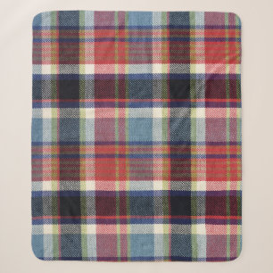 Couverture Sherpa Arrière - plan Textile carré Texture