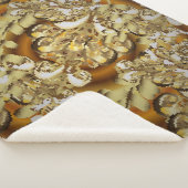 Couverture Sherpa Arrière - plan vintage classique. Vinta classique (3/4)