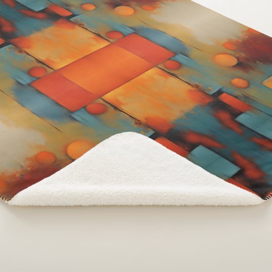 Couverture Sherpa art Abstrait (3/4)