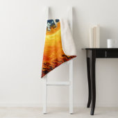 Couverture Sherpa Art Celestial Yin Yang (En situation)