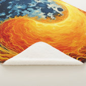 Couverture Sherpa Art Celestial Yin Yang (3/4)