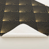 Couverture Sherpa Art Déco : L'élégance de l'or noir. (3/4)