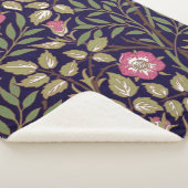 Couverture Sherpa Art floral Nouveau de Briar doux de William Morris (3/4)