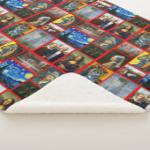 Couverture Sherpa Art Masterpieces, Red (3/4)