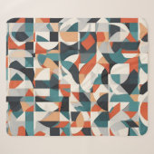 Couverture Sherpa Art moderne abstrait (Devant (Horizontal))