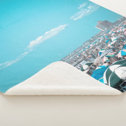 Couverture Sherpa Art New Jersey Beach (3/4)