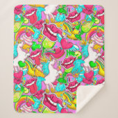 Couverture Sherpa Art pop (Devant)