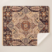 Couverture Sherpa Art populaire arménien Sherpa Blanket (Devant (Horizontal))