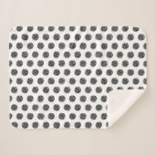 Couverture Sherpa Artisanat d'impression à billes de fils (Devant (Horizontal))