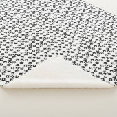 Couverture Sherpa Artisanat d'impression de machine à coudre (3/4)