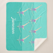 Couverture Sherpa Artistic Swimming (Devant)