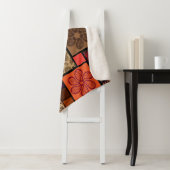 Couverture Sherpa Arts indiens, jeu créatif sans couture. (En situation)