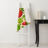 Couverture Sherpa Artwork de fraises dadaïstes (En situation)