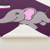 Couverture Sherpa Asexual Elephant Design (3/4)