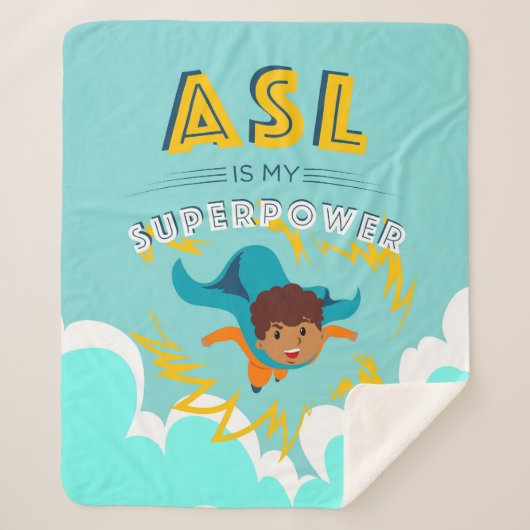 Couverture Sherpa ASL est ma superpuissance (Devant)