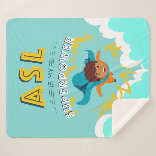 Couverture Sherpa ASL est ma superpuissance (Devant (Horizontal))