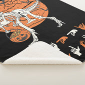 Couverture Sherpa ASL Halloween III joyeuse - belle saison Éffrayant (3/4)