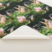 Couverture Sherpa Astilbe avec Marc 10:27 (3/4)