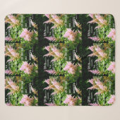 Couverture Sherpa Astilbe avec Marc 10:27 (Devant (Horizontal))