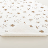 Couverture Sherpa Astrologie Star Motif (3/4)