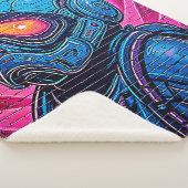 Couverture Sherpa Astronaute de Neon Cyberpunk (3/4)