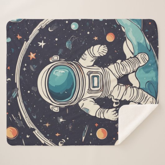 Couverture Sherpa Astronaute et planètes spatiales (Devant (Horizontal))