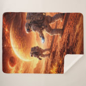 Couverture Sherpa Astronauts Explore Orange Planet (Devant (Horizontal))