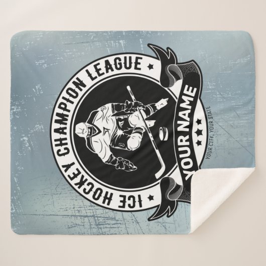 Couverture Sherpa Athlétisme de hockey (Devant (Horizontal))