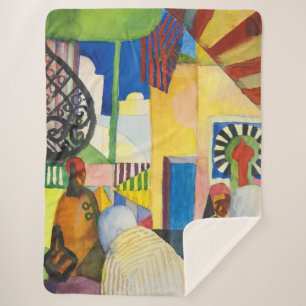 Couverture Sherpa Au Bazar Auguste Macke