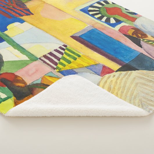 Couverture Sherpa Au Bazar | Auguste Macke | (3/4)