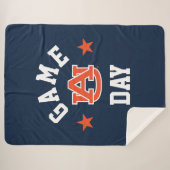 Couverture Sherpa Auburn University Jeu Day (Devant (Horizontal))