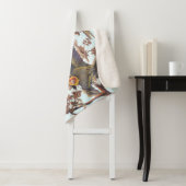 Couverture Sherpa Audubon Carolina - Éclosion de perruques (En situation)