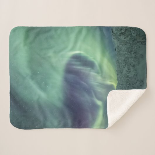Couverture Sherpa Aurora Borealis (Devant (Horizontal))