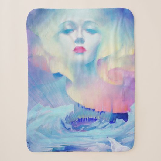 Couverture Sherpa Aurora par Clive Henry Blue (Devant)