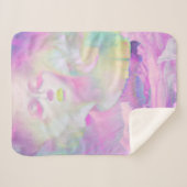 Couverture Sherpa Aurora par Clive Henry rose pastels (Devant (Horizontal))