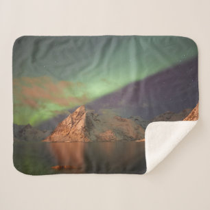 Couverture Sherpa Aurore Boréale, Lumières Polaires