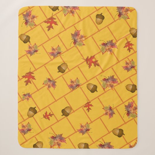 Couverture Sherpa Automne (Devant)