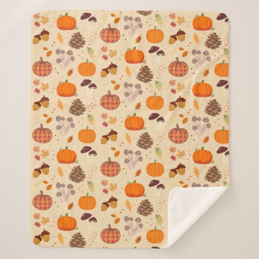 Couverture Sherpa Automne (Devant)