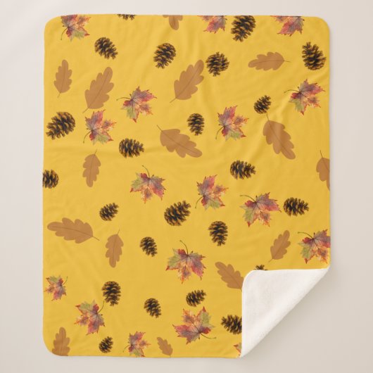 Couverture Sherpa Automne  (Devant)