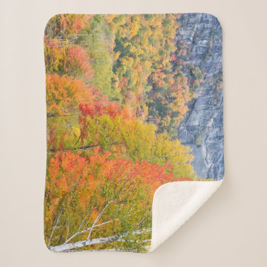 Couverture Sherpa Automne à Grafton Notch State Park, Maine (Devant)