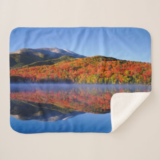 Couverture Sherpa Automne Adirondack Montagnes | New York (Devant (Horizontal))