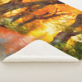 Couverture Sherpa Automne/Automne/Automne/Feuille/Nature (3/4)